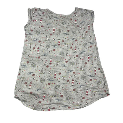 Debenhams® Grey Sleep Tunic Nautical-XL