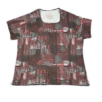 Tigi® Pink Printed Top Anniversary-XL