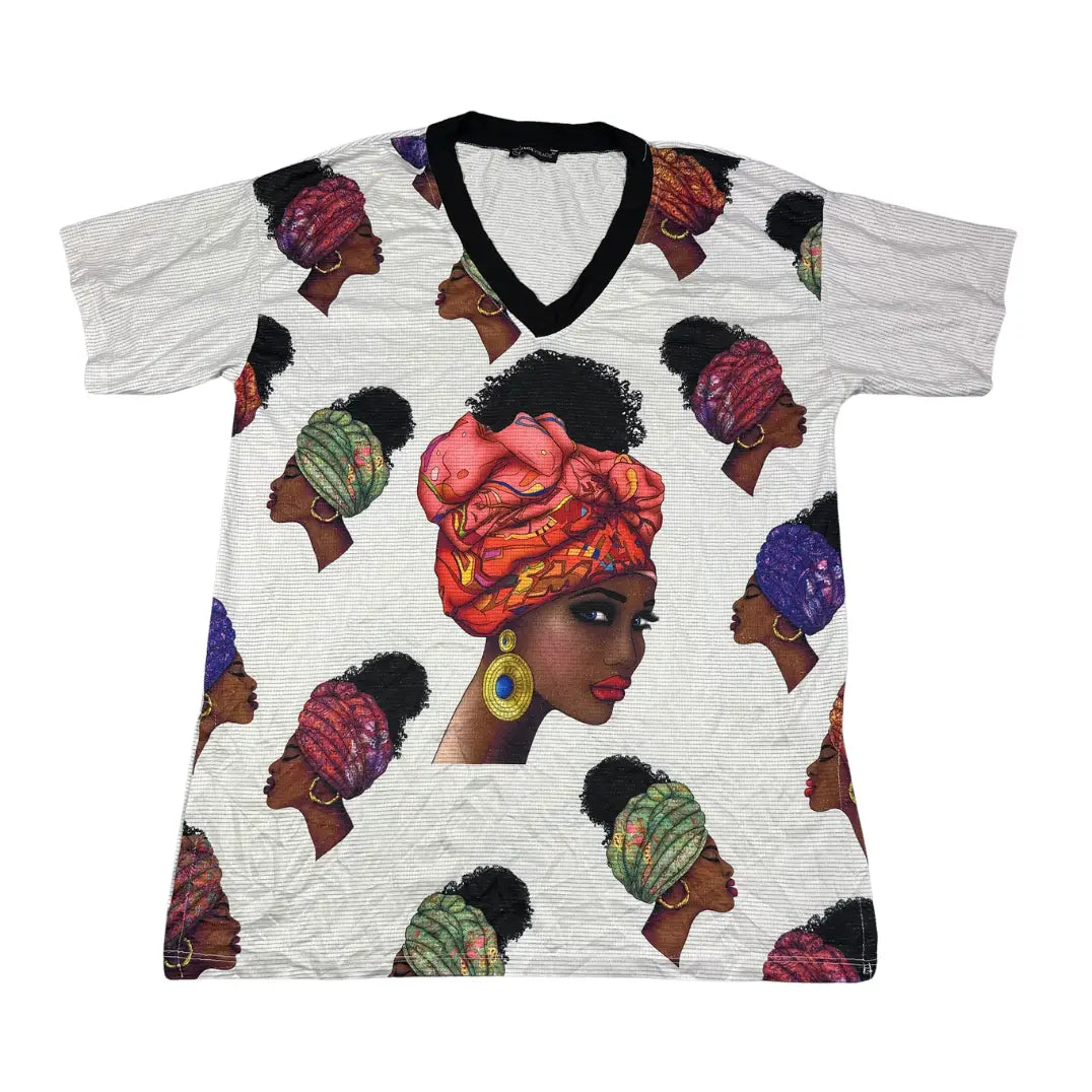 Mix Virage® White Graphic T Shirt-M