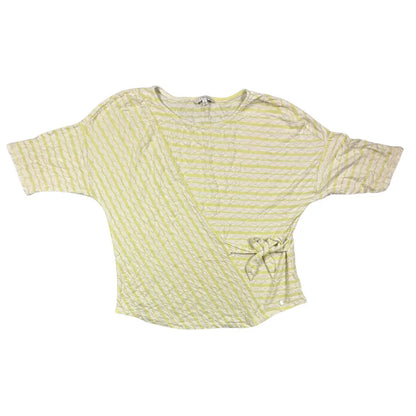 W Lane® Green Striped Top-L