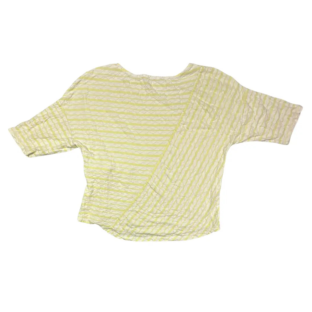 W Lane® Green Striped Top-L