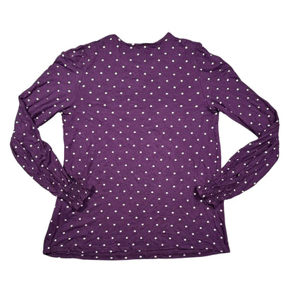 Next® Purple Polka Dot Top-S