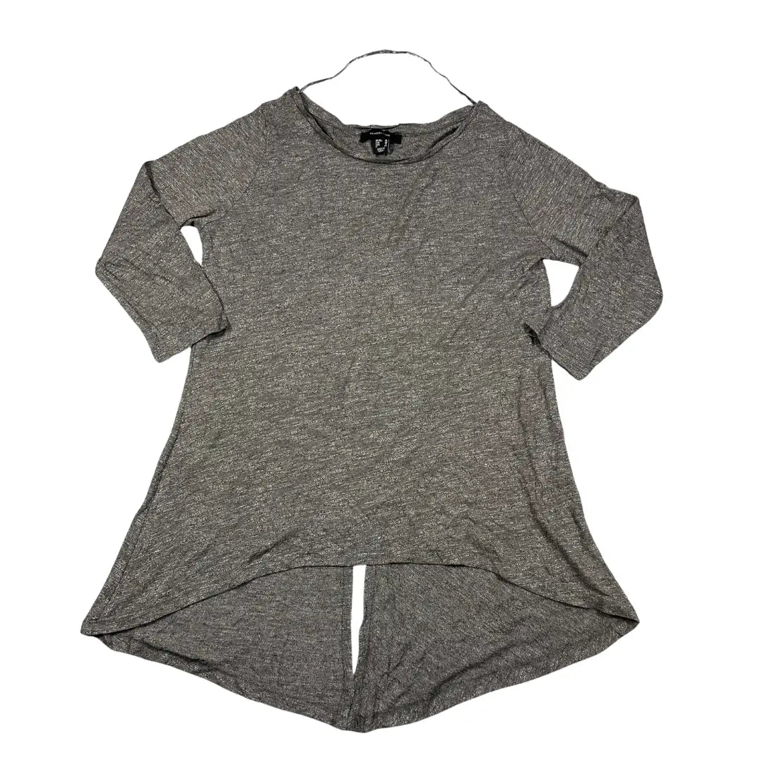 Atmosphere® Grey Longline Top-S