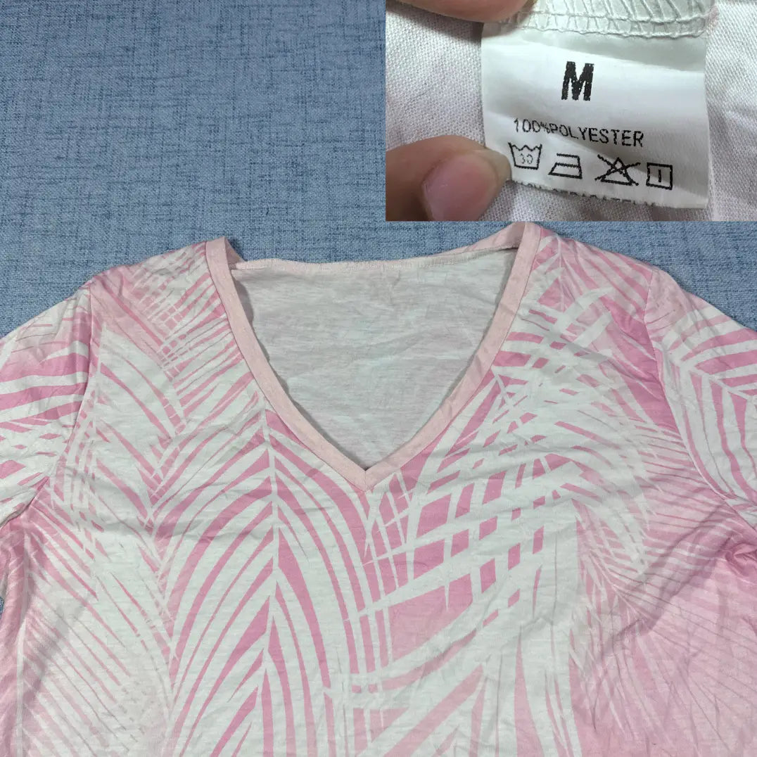 Unbranded Pink Printed Top-M