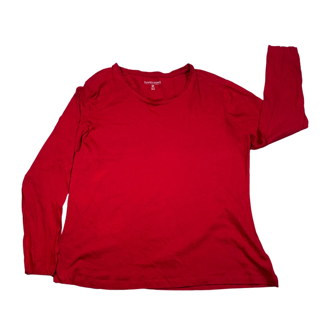 Dunnes Stores Red Women's T Shirt-M Activewear Gym Shirts