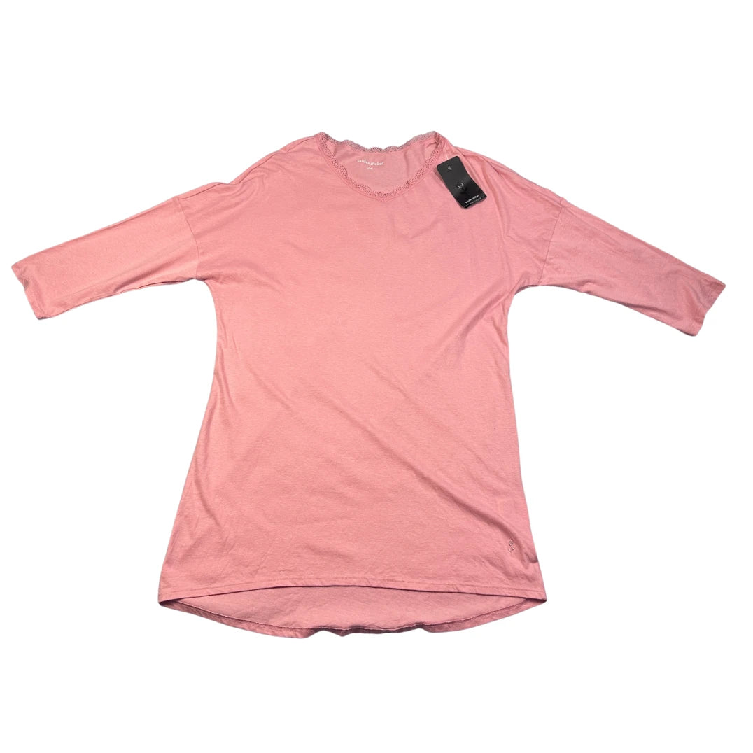 Seidensticker Pink Women's Top Tagged-L Activewear Gym Shirts