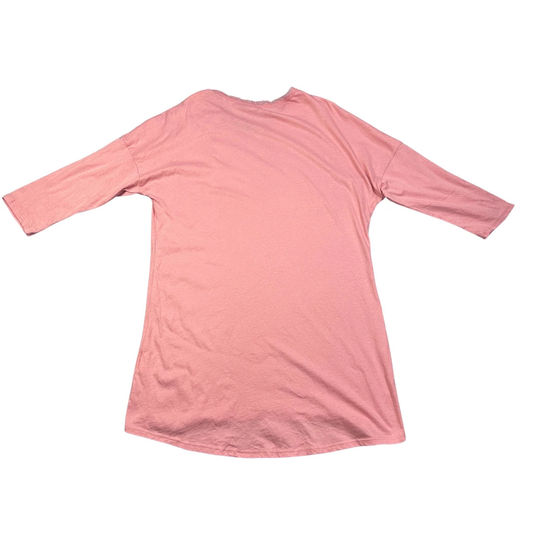 Seidensticker Pink Women's Top Tagged-L Activewear Gym Shirts