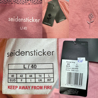 Seidensticker Pink Women's Top Tagged-L Activewear Gym Shirts