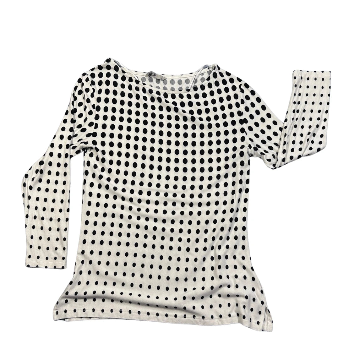 Tu White Women's Dot Top-S Woman