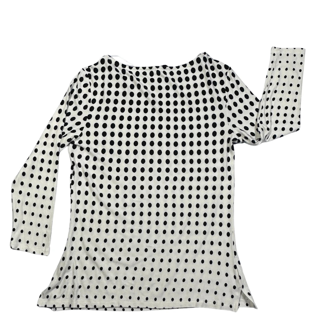 Tu White Women's Dot Top-S Woman