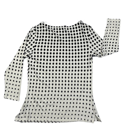 Tu White Women's Dot Top-S Woman