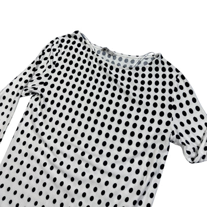 Tu White Women's Dot Top-S Woman