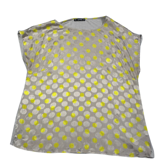 Dunnes Grey Women's Dot Blouse-M T Shirts