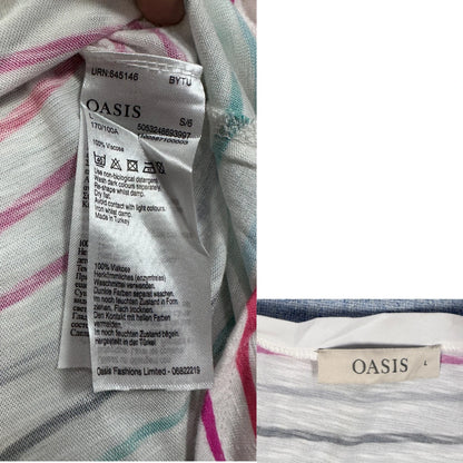 Oasis White Women's T Shirt-L Shirts