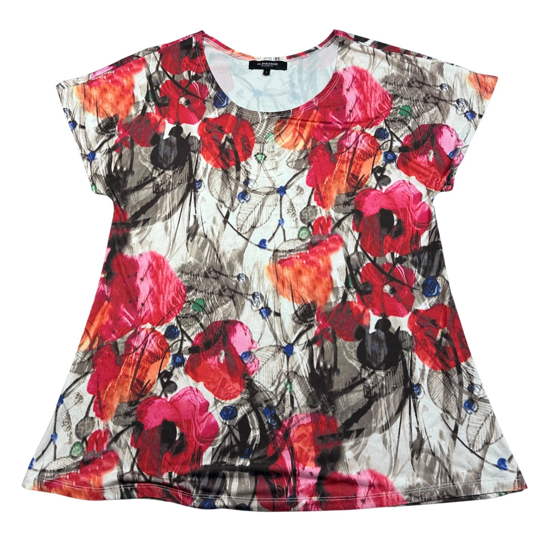 AL PARADISE Women's T Shirt-L Shirts