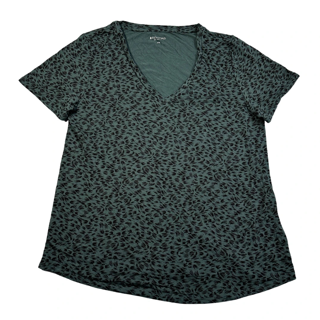 R Essentials Green Women's T Shirt-M Shirts