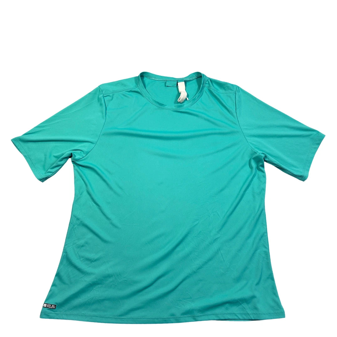 Unbranded Teal UPF 50+ Athletic Tee-L