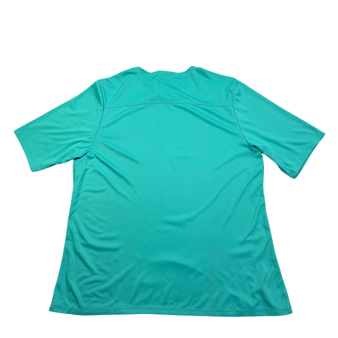 Unbranded Teal UPF 50+ Athletic Tee-L