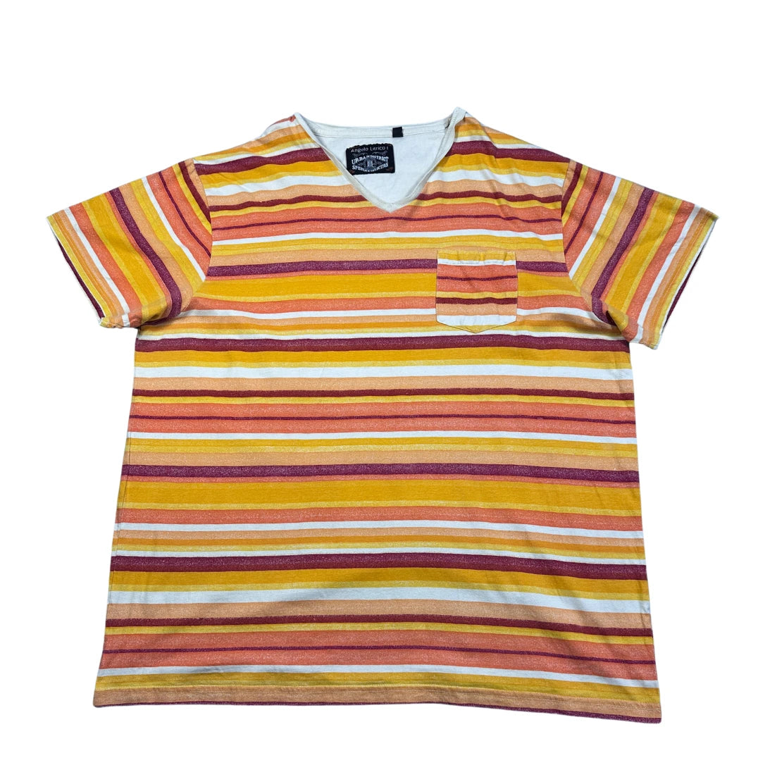 Angelo Litrico Striped Pocket Tee-2XL