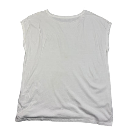 Unbranded White Bloom Graphic Tee-M