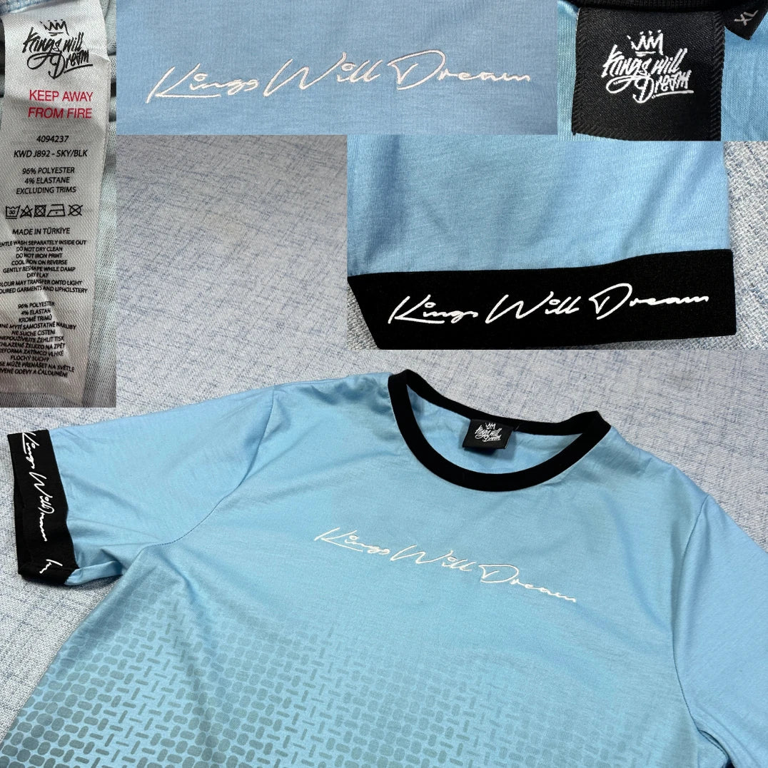 Kings Will Dream Sky Blue Ombre Tee