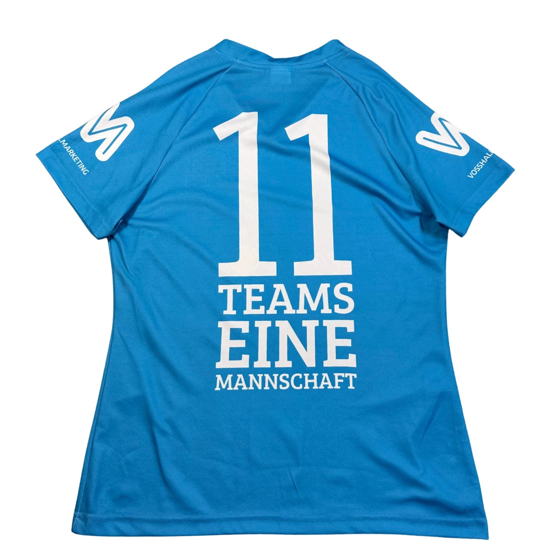 Unbranded Blue Football Jersey V Neck-M