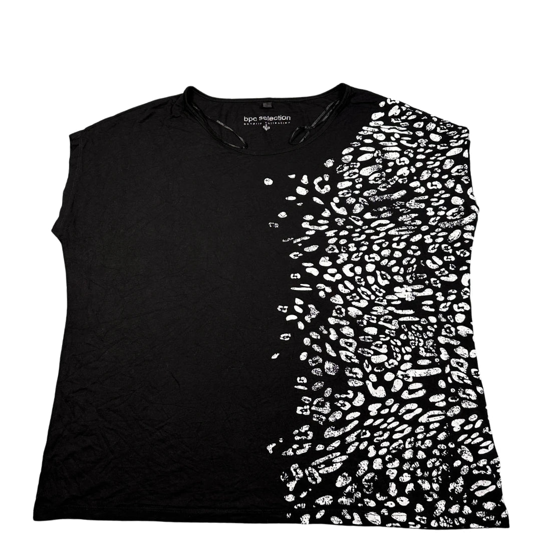 BPC Selection® Black Printed Top-XL