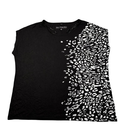 BPC Selection® Black Printed Top-XL