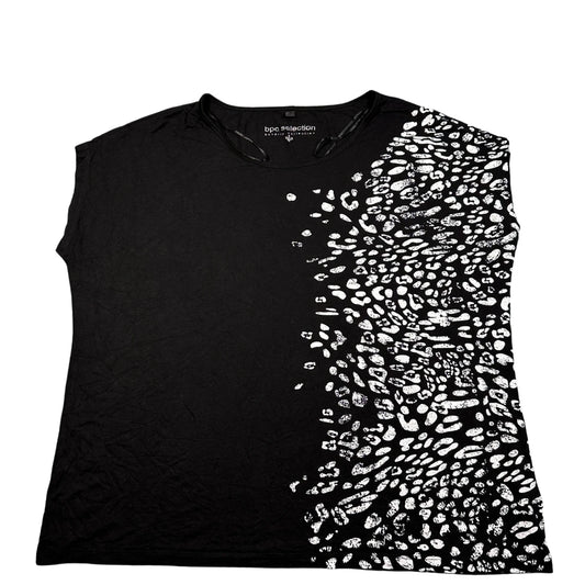 BPC Selection® Black Printed Top-XL