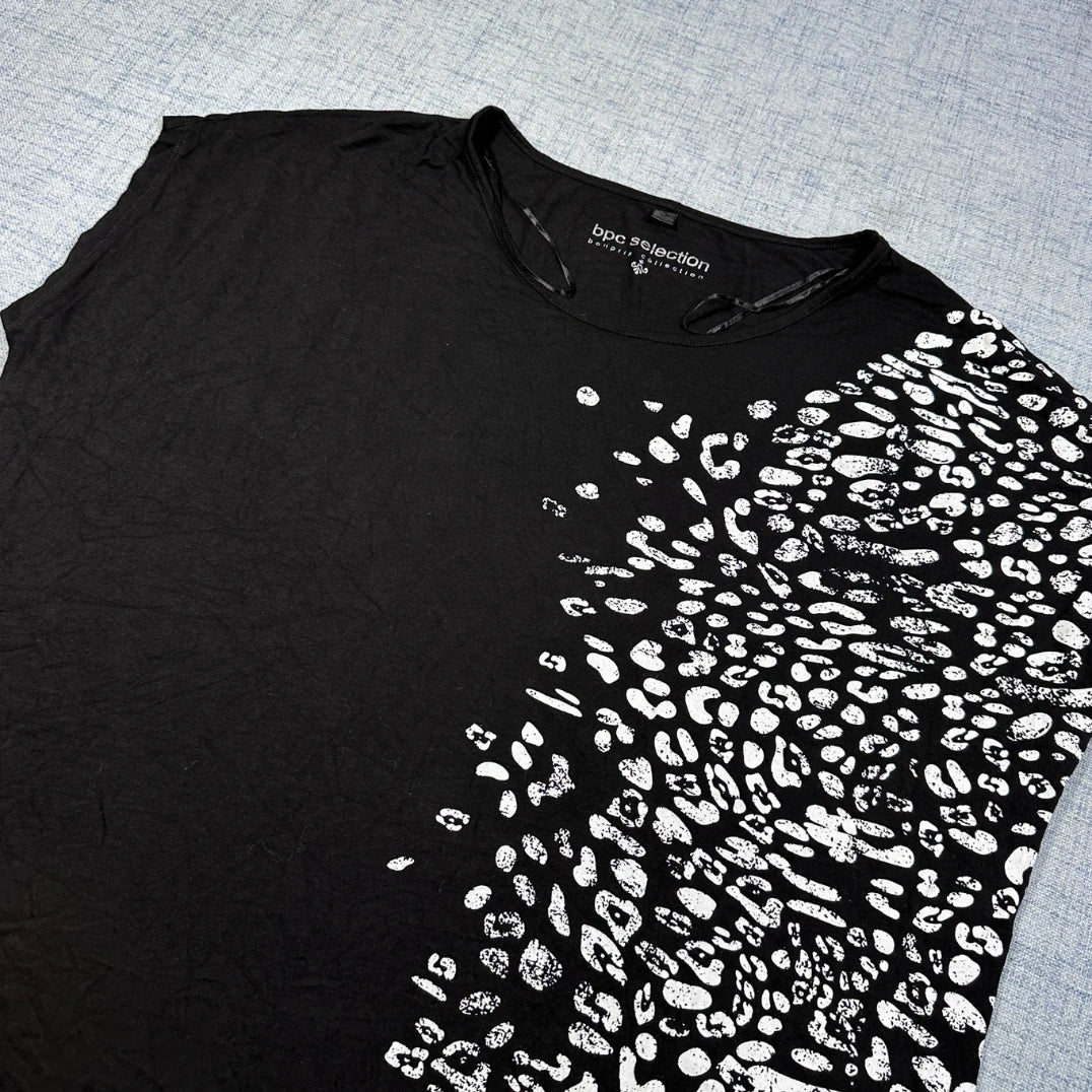 BPC Selection® Black Printed Top-XL