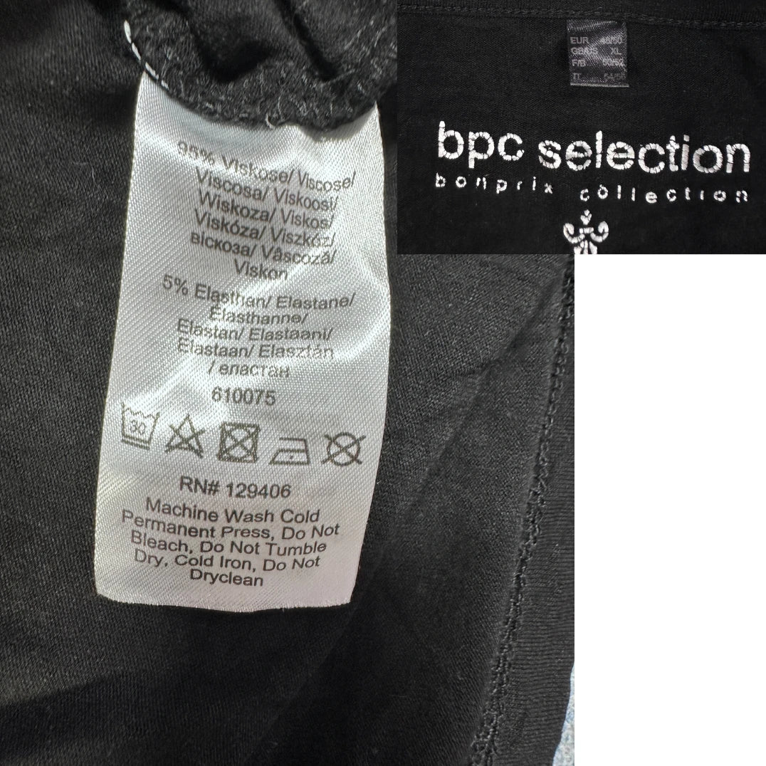 BPC Selection® Black Printed Top-XL