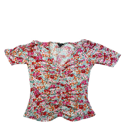 New Look® Floral Ruched Top-S