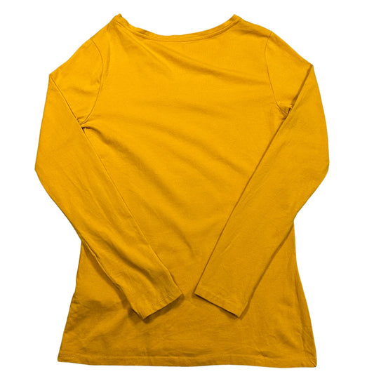 Primark® Mustard Long Sleeve Stretch Top-S