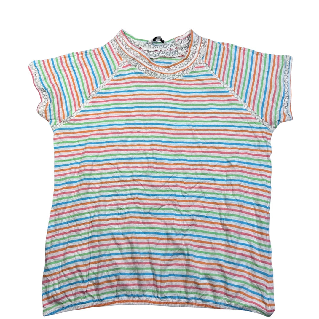 Next® Multicolor Rainbow Striped Top-L