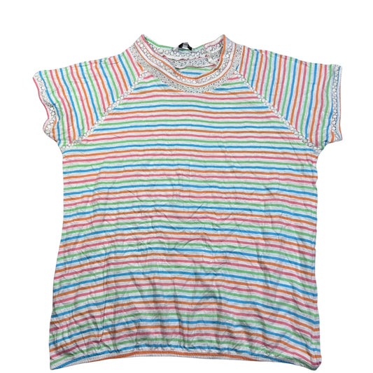 Next® Multicolor Rainbow Striped Top-L