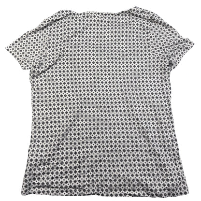 Next® White Floral Twist-Front Top-XL