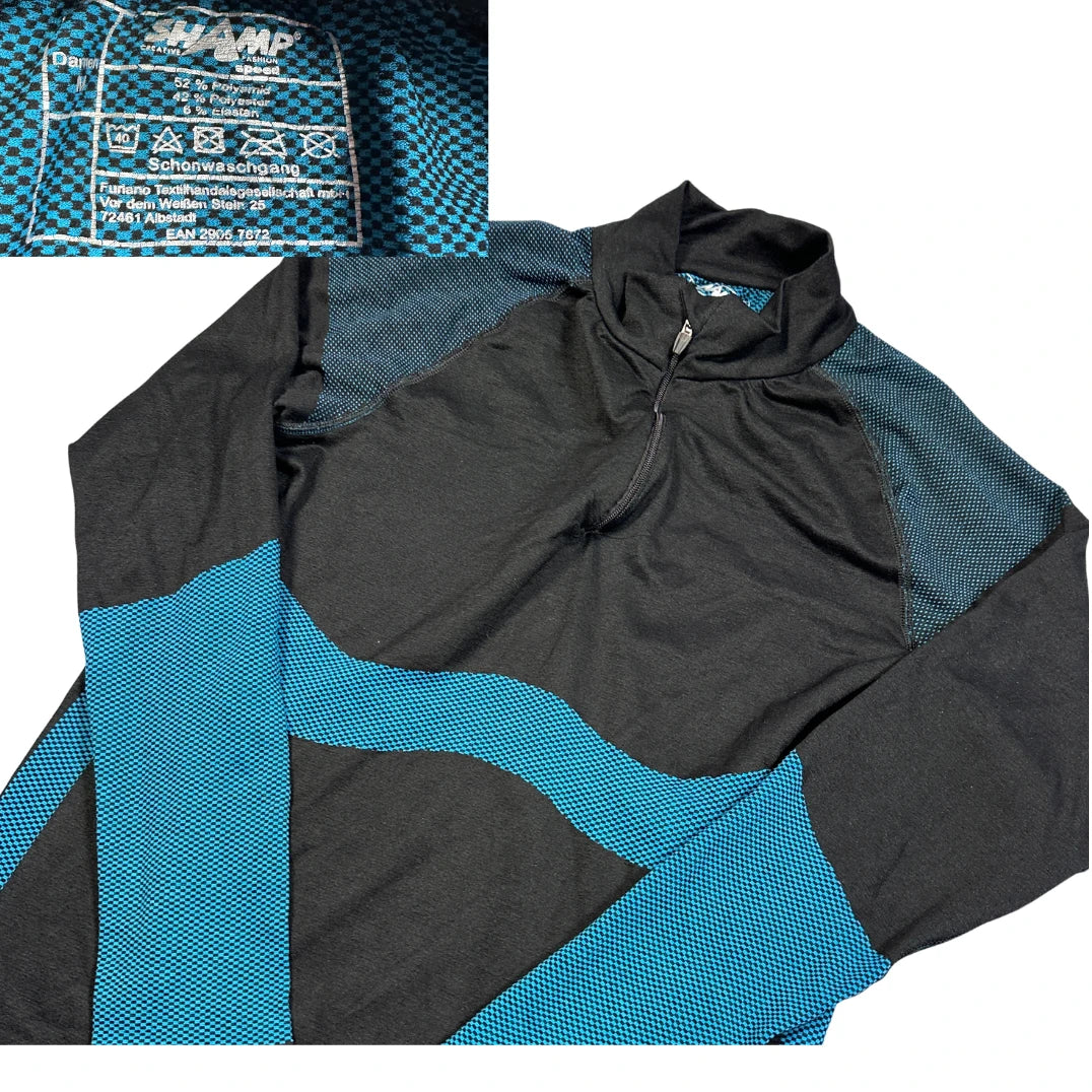 CMP® Black Quarter Zip Sportswear-M