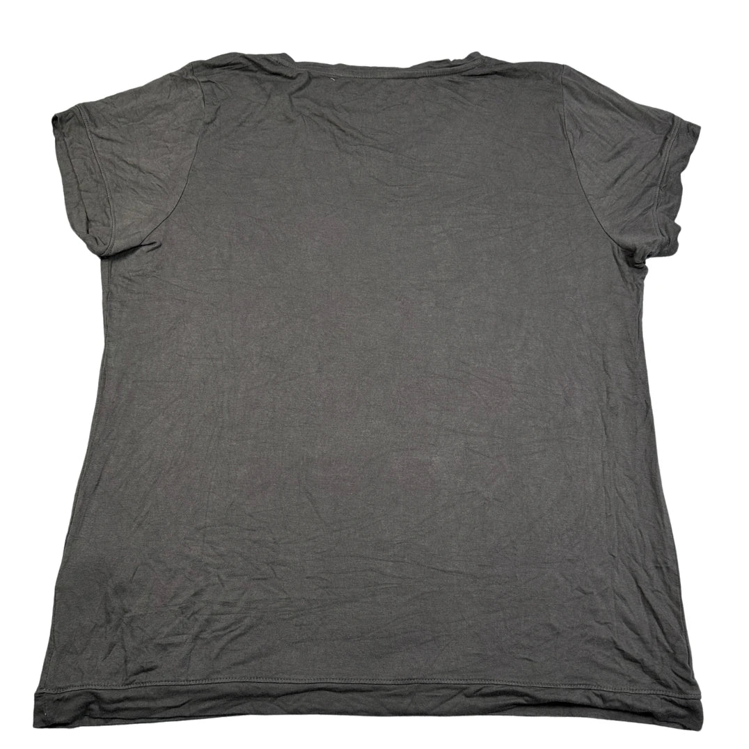 Flame® Black Graphic T Shirt-XL