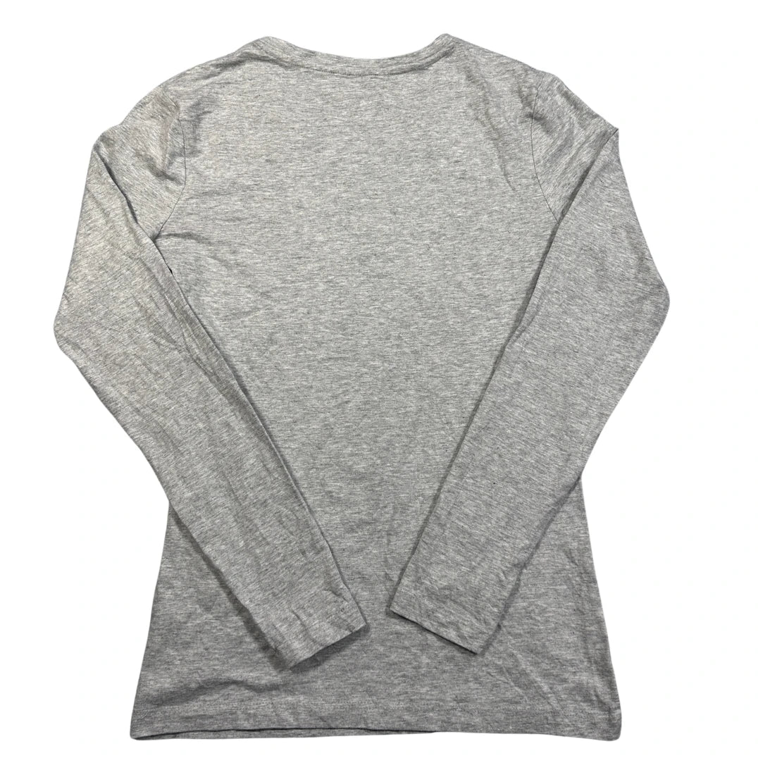 Tu® Grey Long Sleeve Top-XS