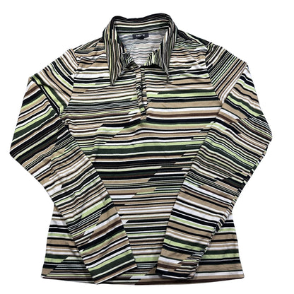 Mexx® Multicolor Striped Polo Top-M