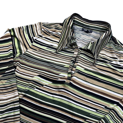 Mexx® Multicolor Striped Polo Top-M