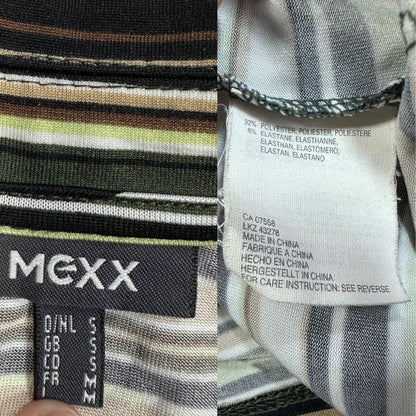Mexx® Multicolor Striped Polo Top-M