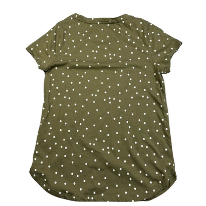 Cleo® Olive Polka Dot T Shirt-S