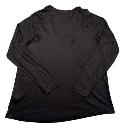 Paul Costelloe Living® Black V Neck Top-L