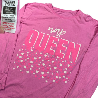 Dunnes stores® Pink Graphic Top Queen-S