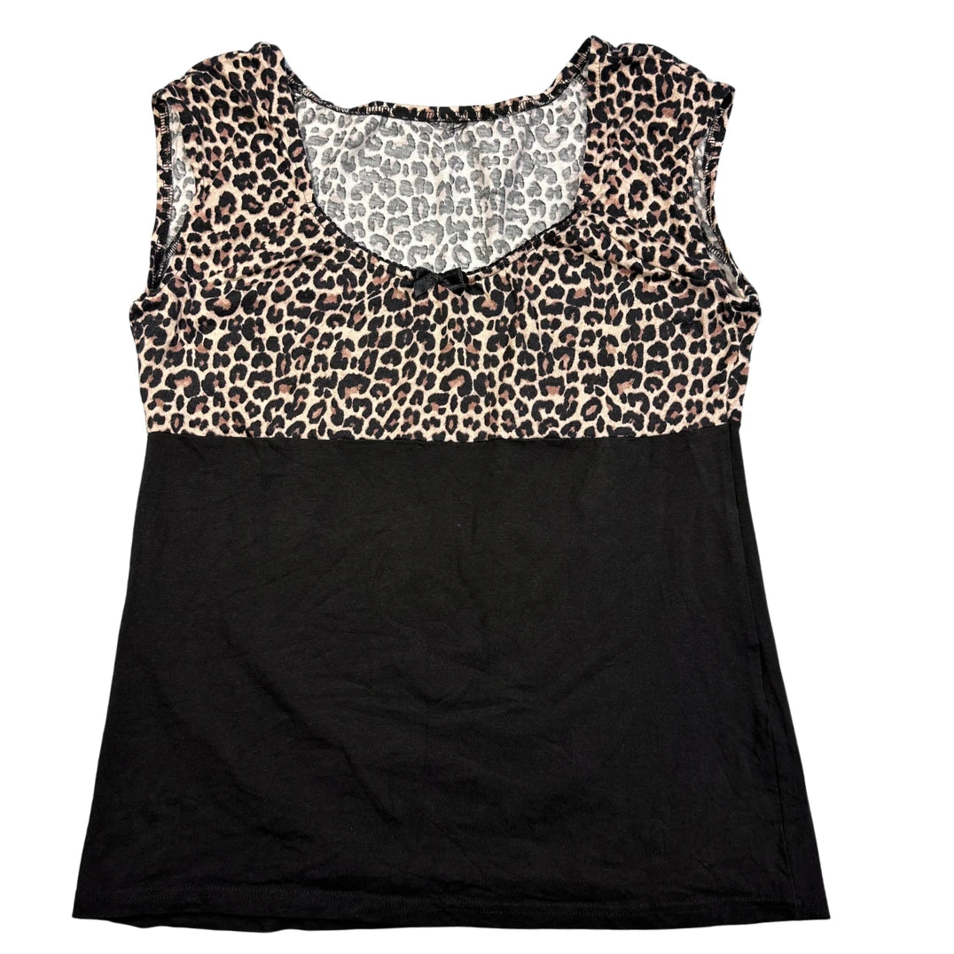 Pussy Deluxe® Leopard Sleeveless Top-M
