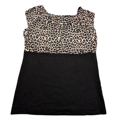 Pussy Deluxe® Leopard Sleeveless Top-M