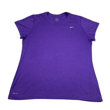 Nike® Purple Dri-Fit T Shirt-XL