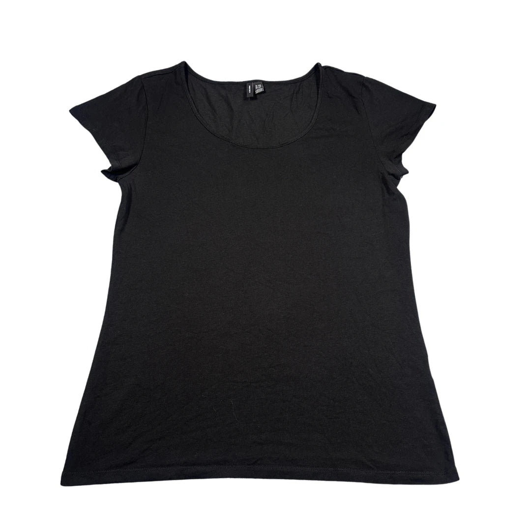 Vero Moda® Black Scoop Neck T Shirt-2XL