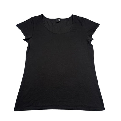 Vero Moda® Black Scoop Neck T Shirt-2XL